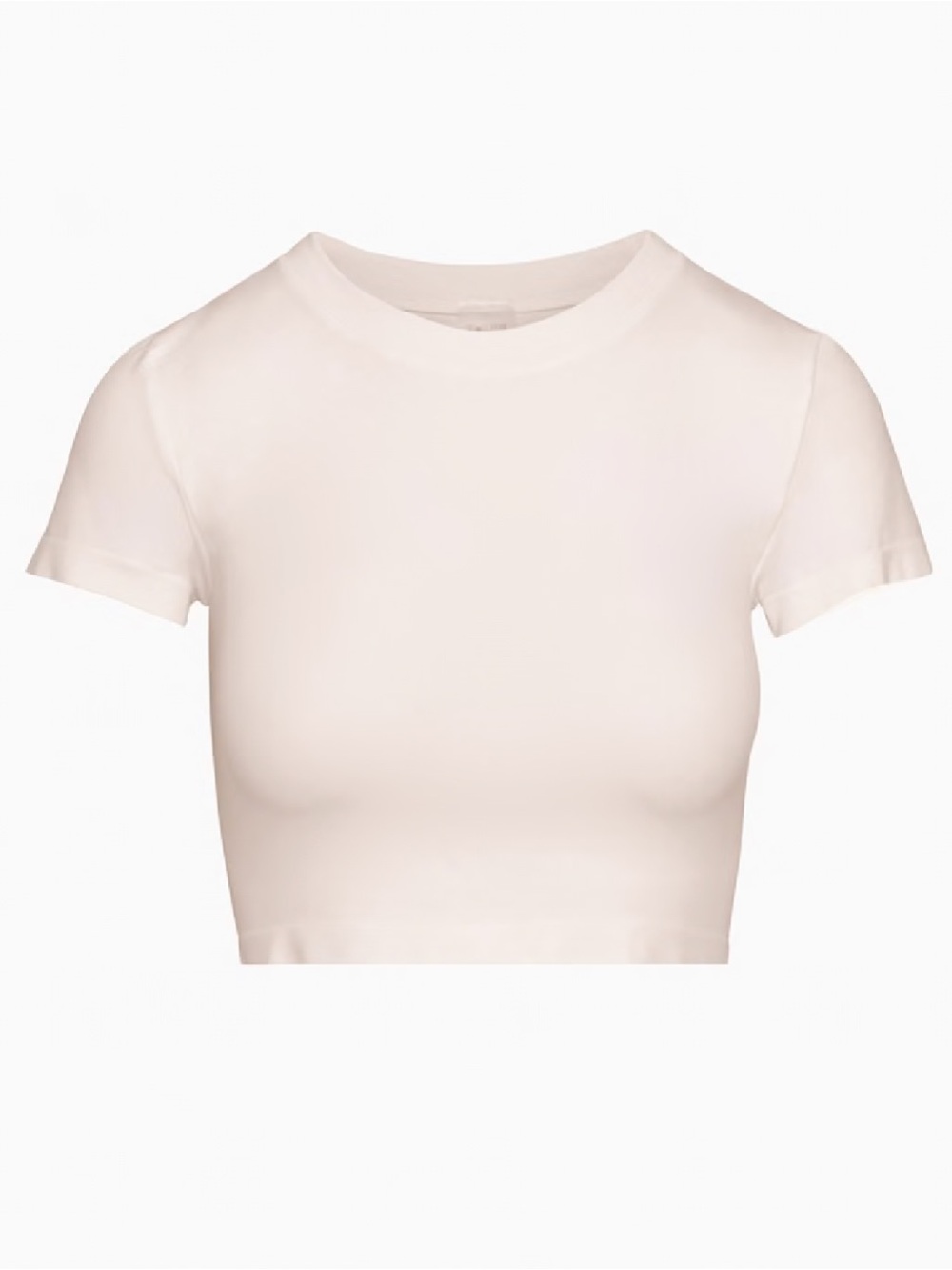 Aritzia Smooth Seamless Willow Cropped T-Shirt